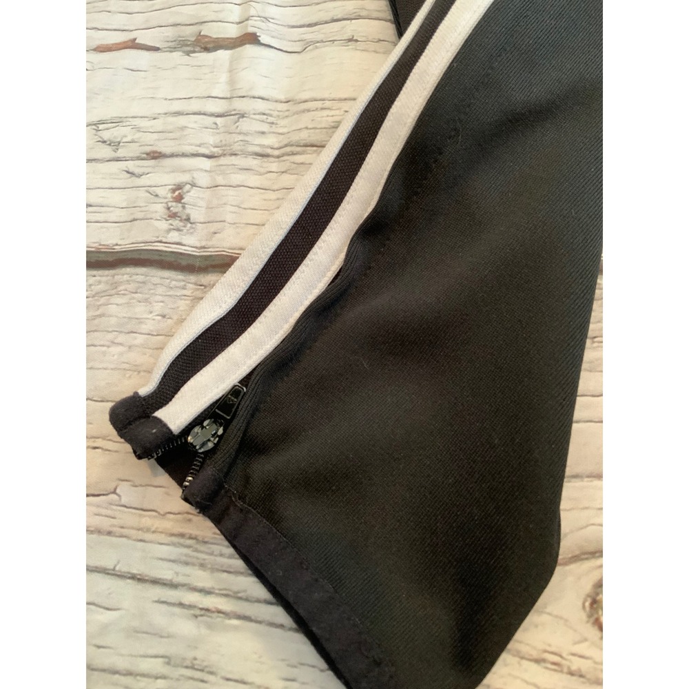 Adidas Mens Climacool Tiro Training Pants Black White Striped Track Joggers S - Picture 2 of 3